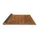 Sideview of Oriental Brown Modern Rug, abs1469brn