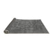 Sideview of Oriental Gray Modern Rug, abs1469gry