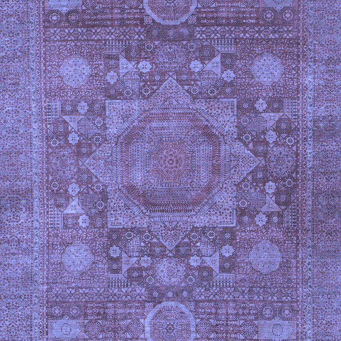 Oriental Blue Modern Rug, abs1469blu