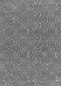 Abstract Gray Modern Rug, abs146gry