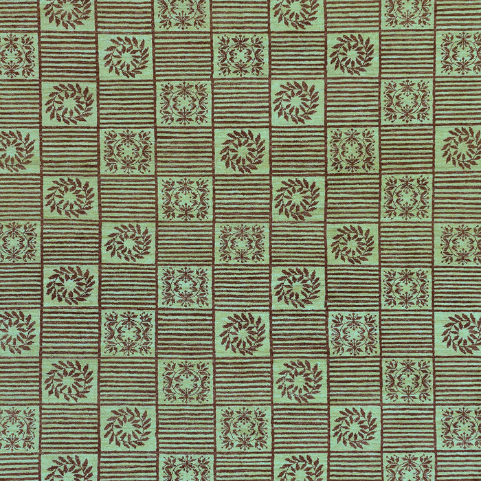 Abstract Light Blue Modern Rug, abs146lblu