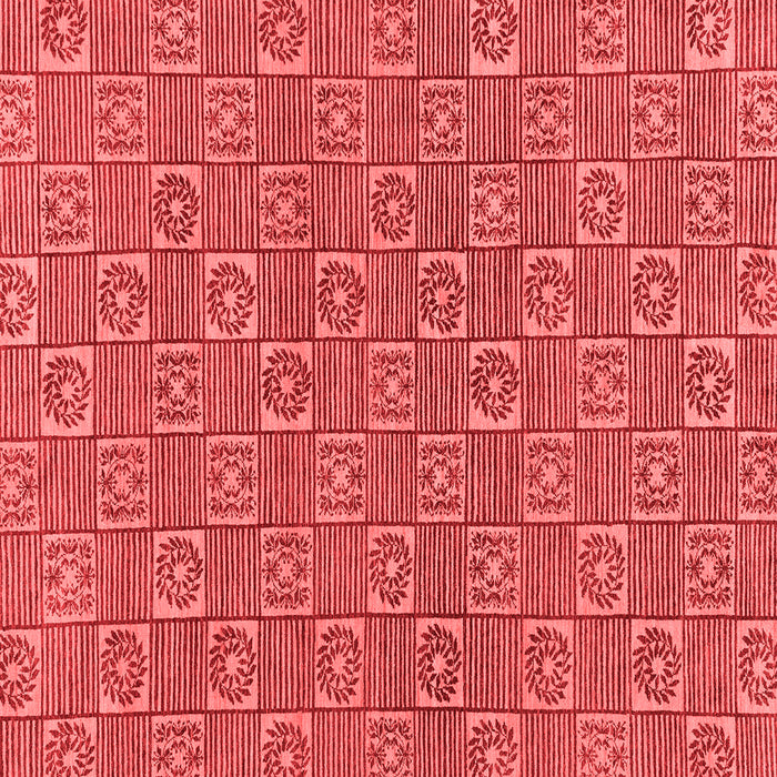 Machine Washable Abstract Red Modern Rug, wshabs146red