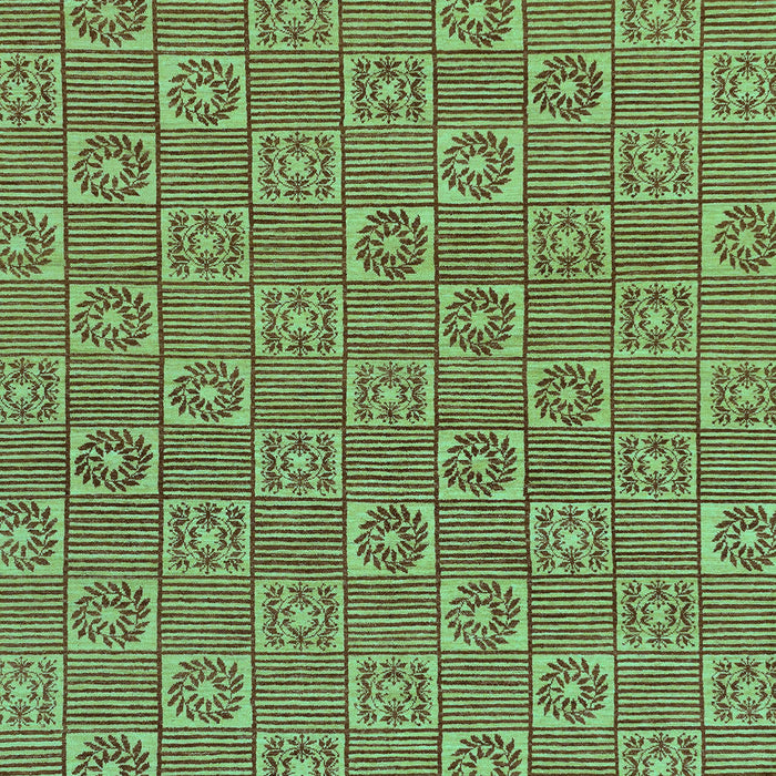 Machine Washable Abstract Turquoise Modern Area Rugs, wshabs146turq