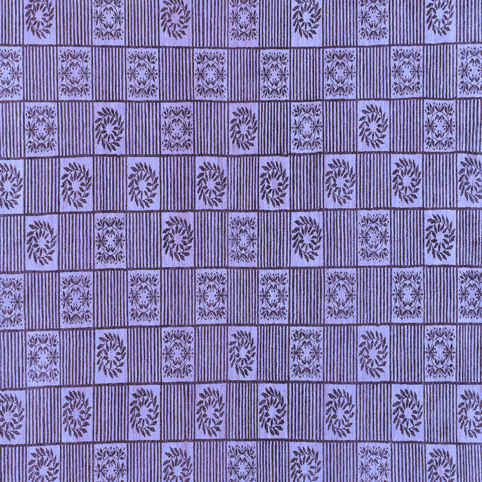 Square Machine Washable Abstract Blue Modern Rug, wshabs146blu