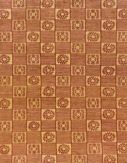 Abstract Orange Modern Rug, abs146