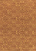 Abstract Brown Modern Rug, abs146brn