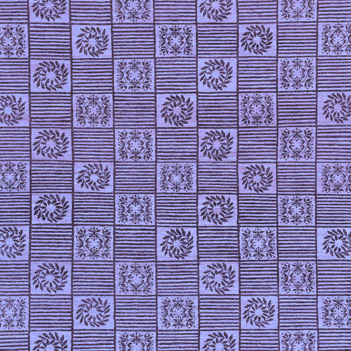 Abstract Blue Modern Rug, abs146blu