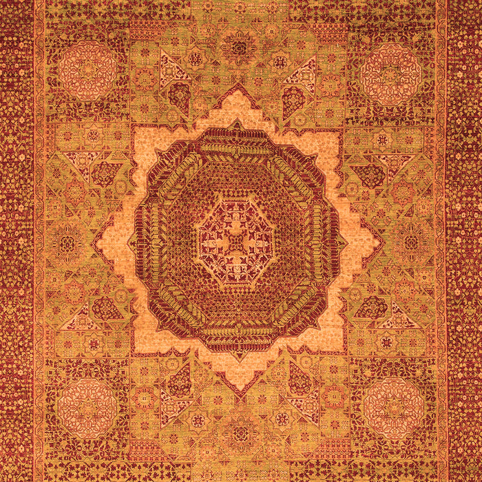 Oriental Orange Modern Rug, abs1470org