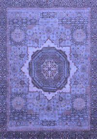 Oriental Blue Modern Rug, abs1470blu