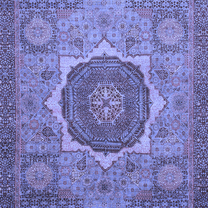 Oriental Blue Modern Rug, abs1470blu