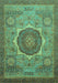 Oriental Turquoise Modern Rug, abs1470turq