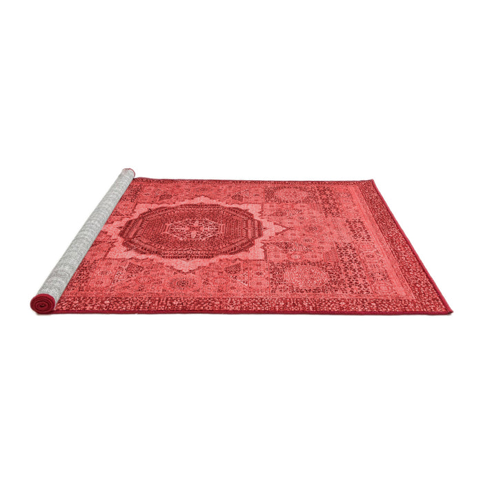 Modern Red Washable Rugs