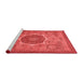 Modern Red Washable Rugs