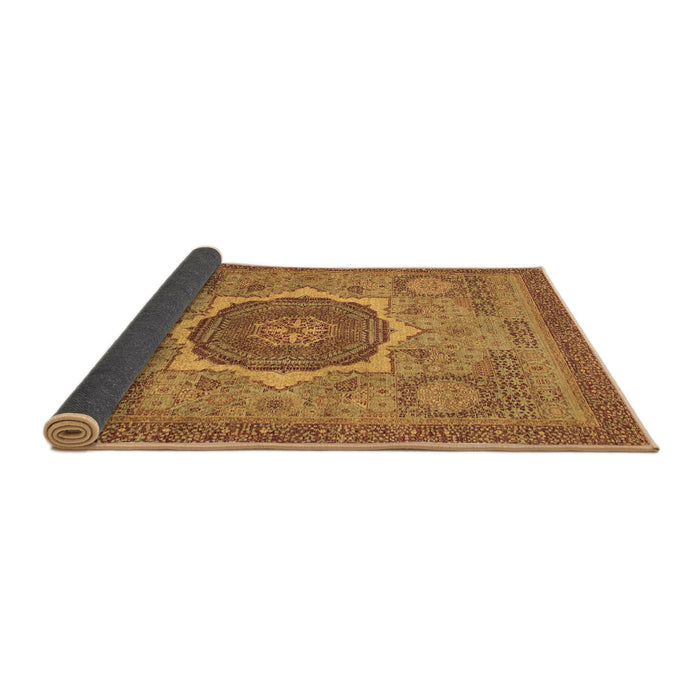 Sideview of Oriental Brown Modern Rug, abs1470brn