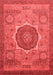 Oriental Red Modern Area Rugs