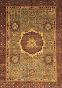 Oriental Brown Modern Rug, abs1471brn