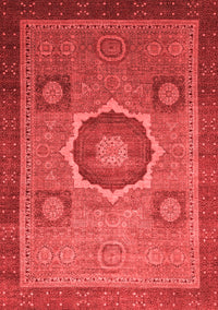 Oriental Red Modern Rug, abs1471red