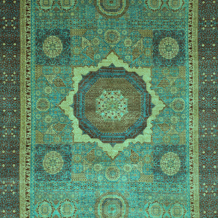 Oriental Turquoise Modern Rug, abs1471turq
