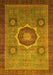 Oriental Yellow Modern Rug, abs1471yw