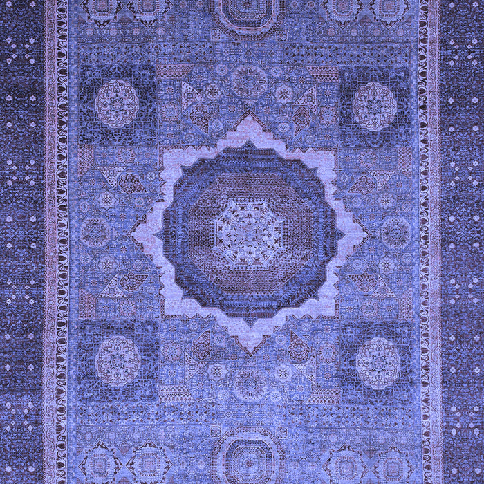 Oriental Blue Modern Rug, abs1471blu
