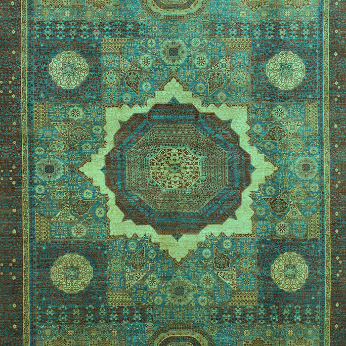 Oriental Turquoise Modern Rug, abs1472turq