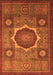 Oriental Orange Modern Rug, abs1472org