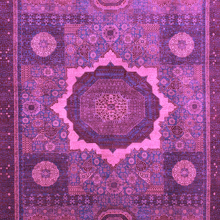 Machine Washable Oriental Purple Modern Area Rugs, wshabs1472pur