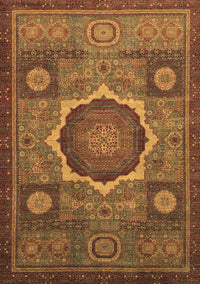 Oriental Brown Modern Rug, abs1473brn