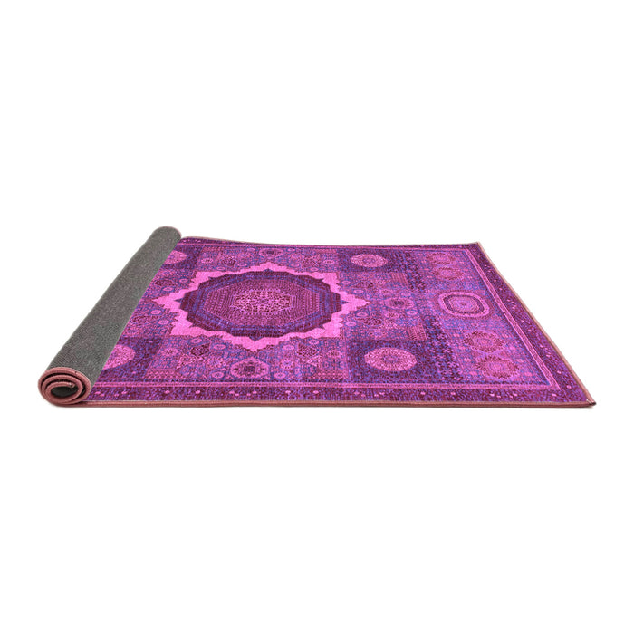 Sideview of Oriental Purple Modern Rug, abs1473pur