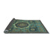 Sideview of Oriental Light Blue Modern Rug, abs1473lblu