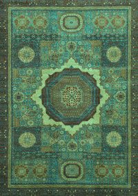 Oriental Turquoise Modern Rug, abs1473turq