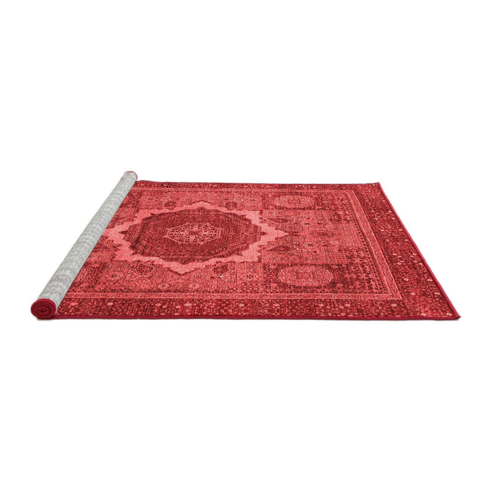 Modern Red Washable Rugs