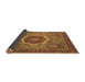 Sideview of Oriental Brown Modern Rug, abs1474brn