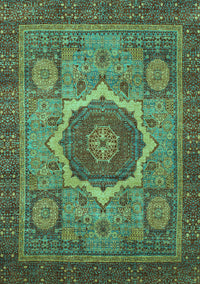 Oriental Turquoise Modern Rug, abs1474turq