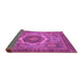 Sideview of Oriental Purple Modern Rug, abs1474pur