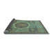 Sideview of Oriental Light Blue Modern Rug, abs1475lblu