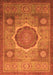 Oriental Orange Modern Rug, abs1475org