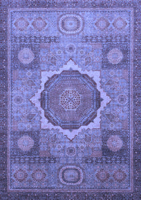 Oriental Blue Modern Rug, abs1475blu