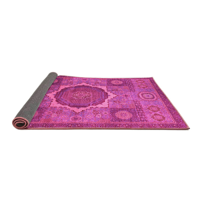 Sideview of Oriental Pink Modern Rug, abs1476pnk