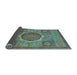 Sideview of Oriental Light Blue Modern Rug, abs1476lblu