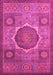 Oriental Pink Modern Rug, abs1476pnk