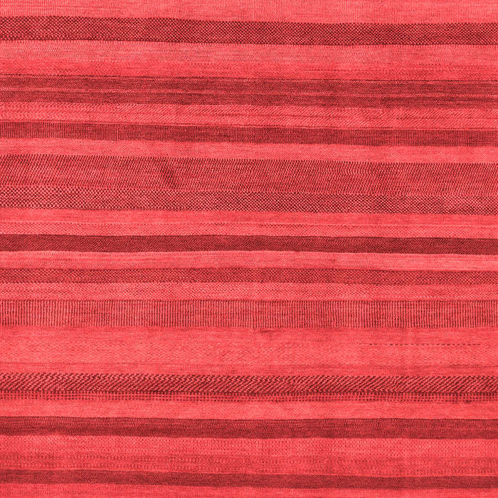 Machine Washable Oriental Red Modern Rug, wshabs1477red