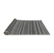 Sideview of Oriental Gray Modern Rug, abs1477gry