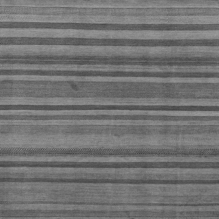 Square Machine Washable Oriental Gray Modern Rug, wshabs1477gry