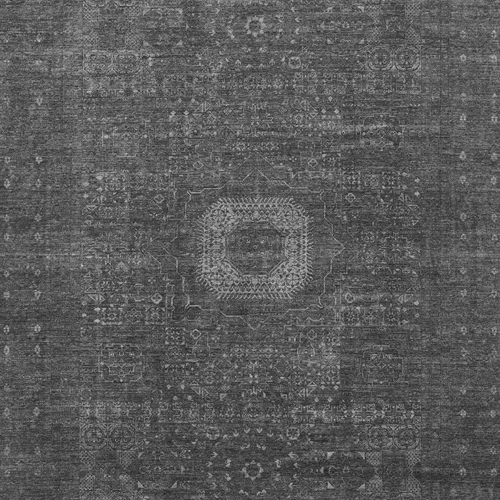 Machine Washable Oriental Gray Modern Rug, wshabs1478gry