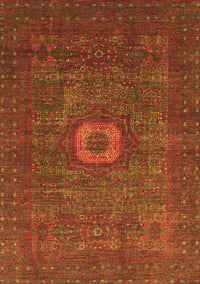 Oriental Orange Modern Rug, abs1478org