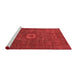 Modern Red Washable Rugs