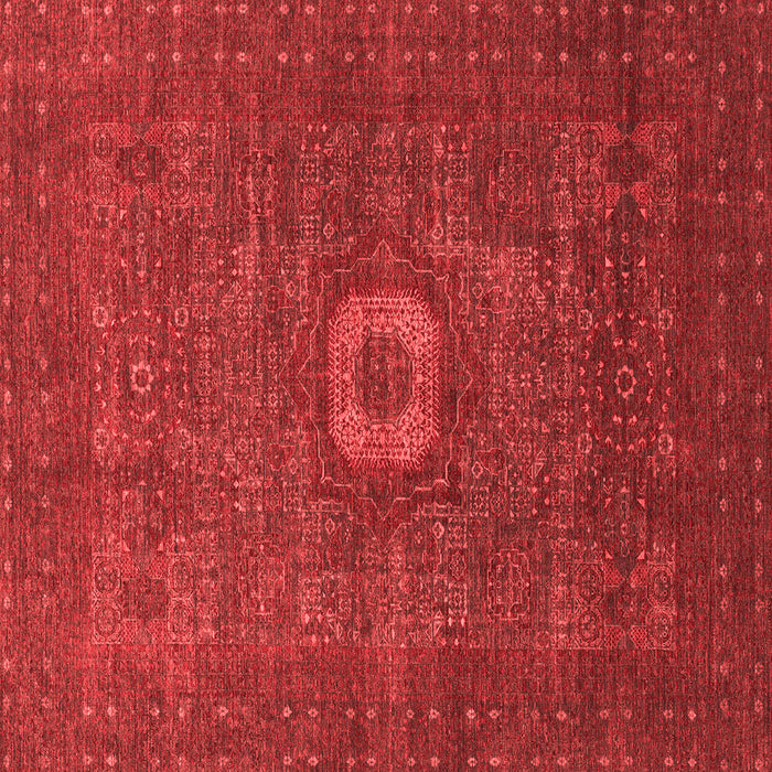 Machine Washable Oriental Red Modern Rug, wshabs1478red
