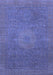 Oriental Blue Modern Rug, abs1479blu