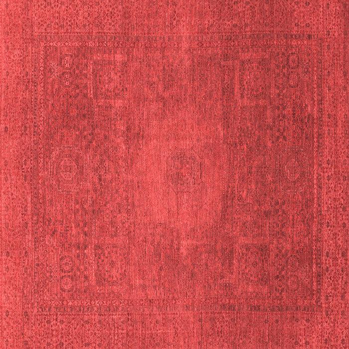 Machine Washable Oriental Red Modern Rug, wshabs1479red